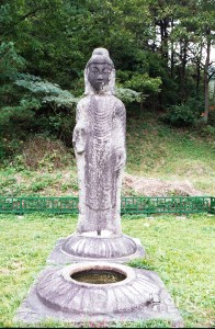 안성죽산당간지주 석탑