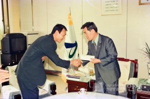 시장님과 면담
