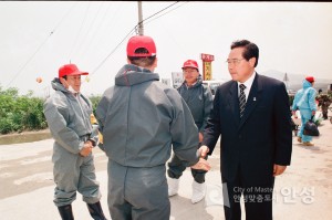 구제역 차단방역 현황도 현장방문