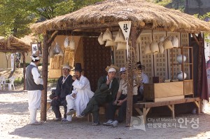 2003년 바우덕이축제 가설무대