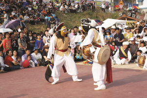 2008년 바우덕이축제 덧뵈기공연