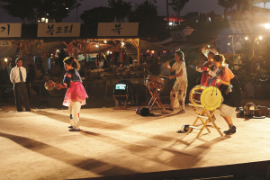 2008년 바우덕이축제 엿장수공연