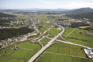 2009년 안성시 항공사진
