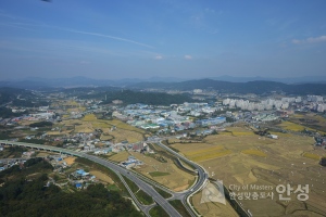 2013년 안성시 항공사진