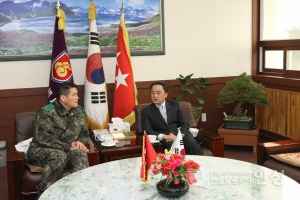 설맞이 군부대 방문