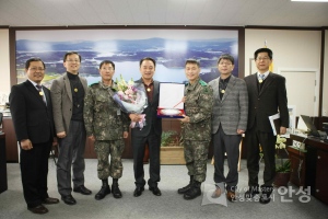 예비군 육성지원 우수시 전달식