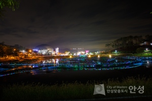 2015년 바우덕이축제 축제장 야경