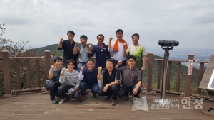 서운산등산로정비현장방문