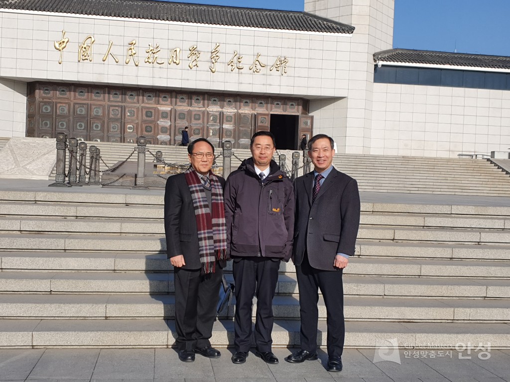 3.1운동 기념관 중국 인민한일 전쟁 기념관 업무 협약 체결