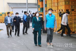 안성배 태국수출 첫선적 기념행사