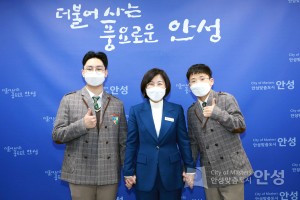 시장님과 창조고등학교 학생들과의 면담