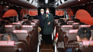 안성시새농민회 한마음 전진대회 격려