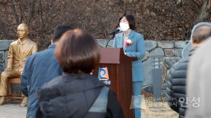 박두진둘레길 수변데크 완공기념 제막식