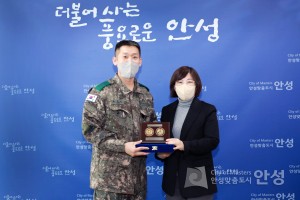 5171부대 감사패 전달