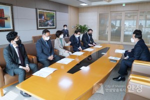 수도권내륙선 사전타당성조사용역 조기착수 공동건의문 전달