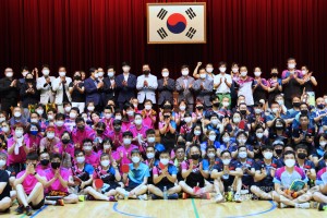 안성맞춤 바우덕이배 탁구대회 개회식(부시장님)