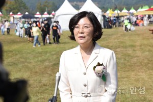 안성맞춤바우덕이축제 방송사 인터뷰