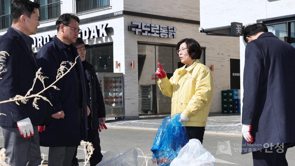 재활용수거 현장 점검