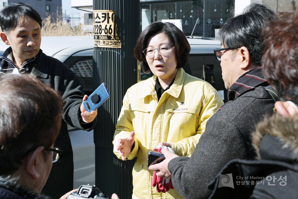 재활용수거 현장 점검