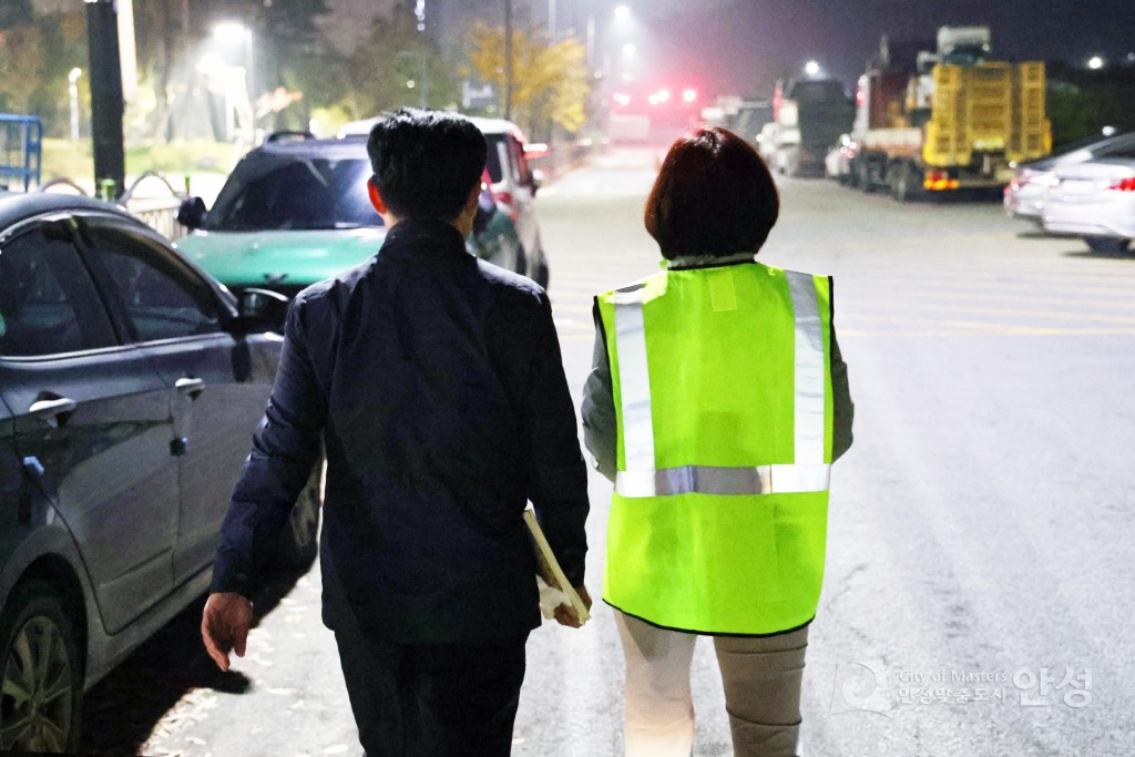 밤샘주차 지도단속