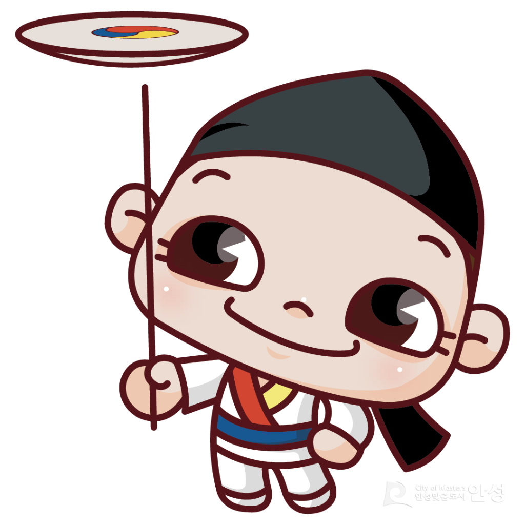 안성시청 로고 캐릭터(배경합성용)