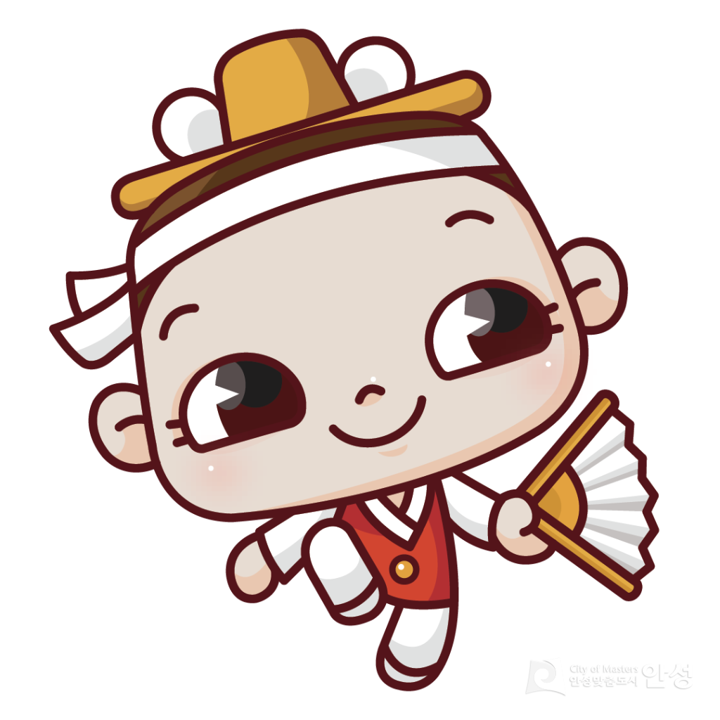안성시청 로고 캐릭터(배경합성용)