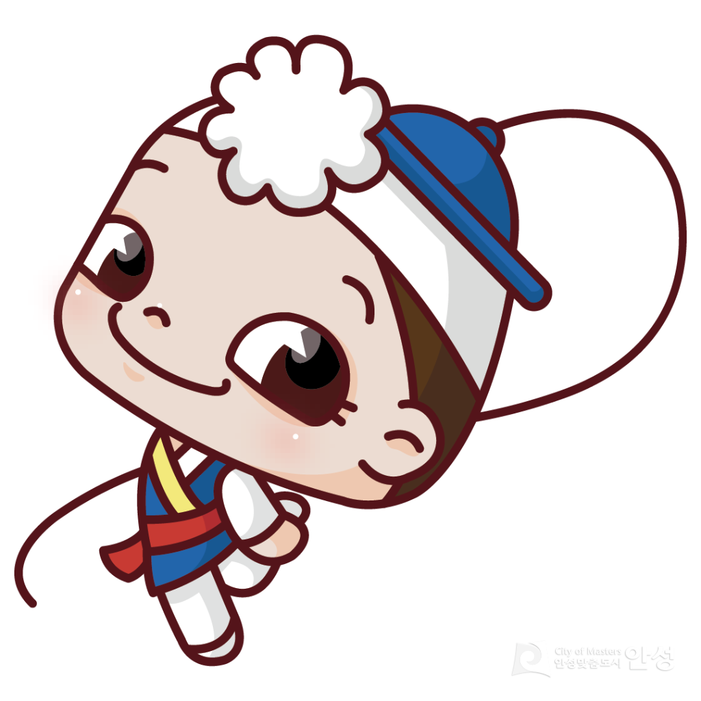 안성시청 로고 캐릭터(배경합성용)