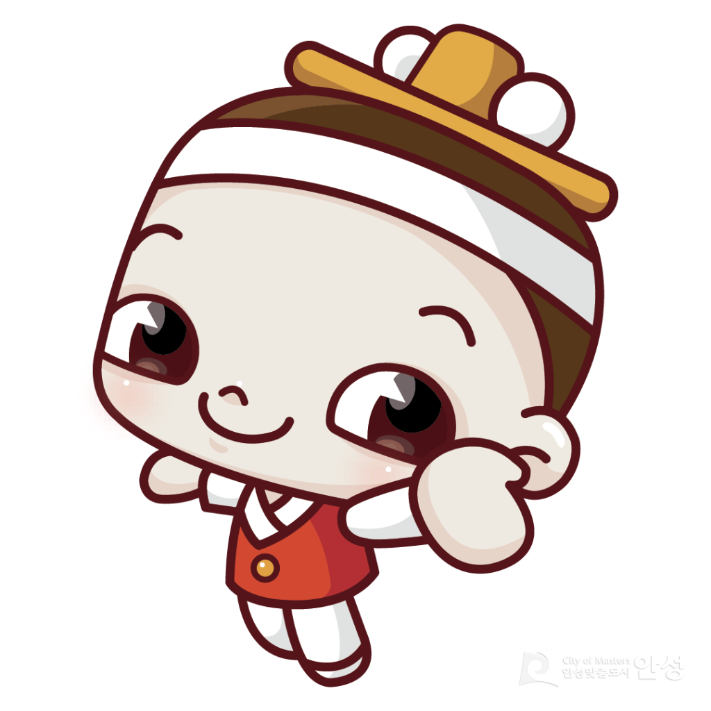 안성시청 로고 캐릭터(배경합성용)