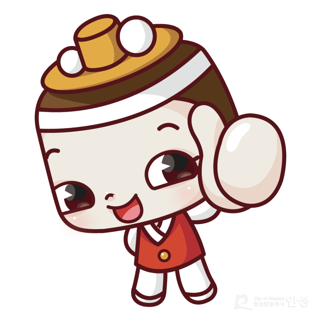 안성시청 로고 캐릭터(배경합성용)
