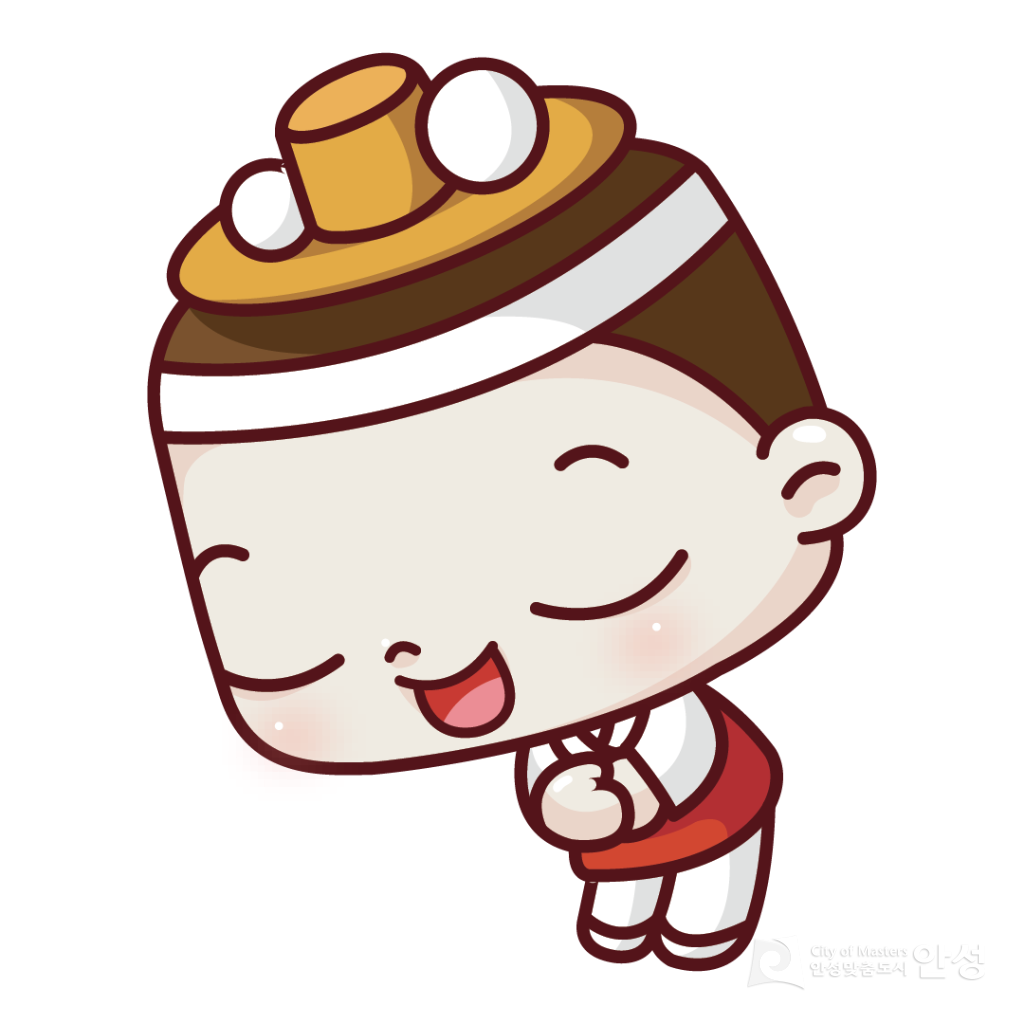 안성시청 로고 캐릭터(배경합성용)