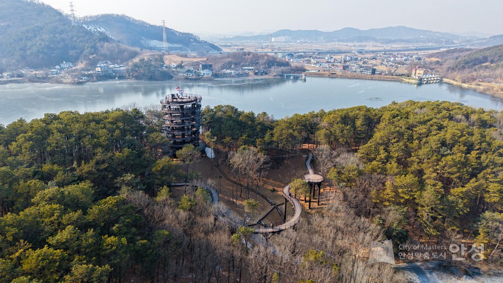 금광저수지 겨울풍경