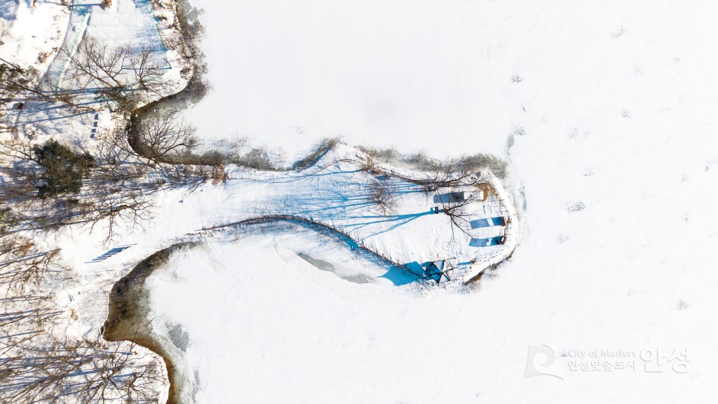 금광저수지 겨울풍경