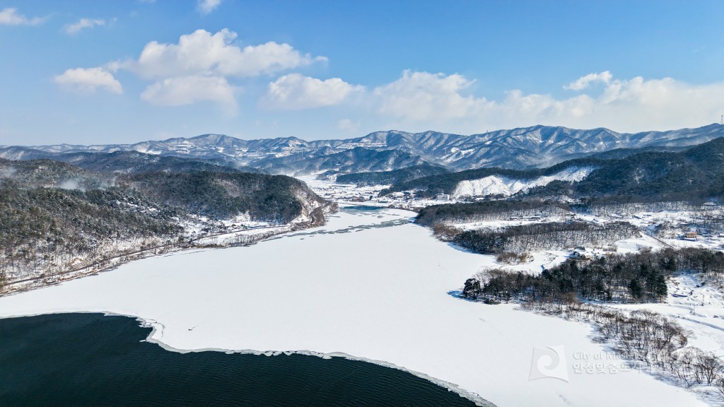 금광저수지 겨울풍경
