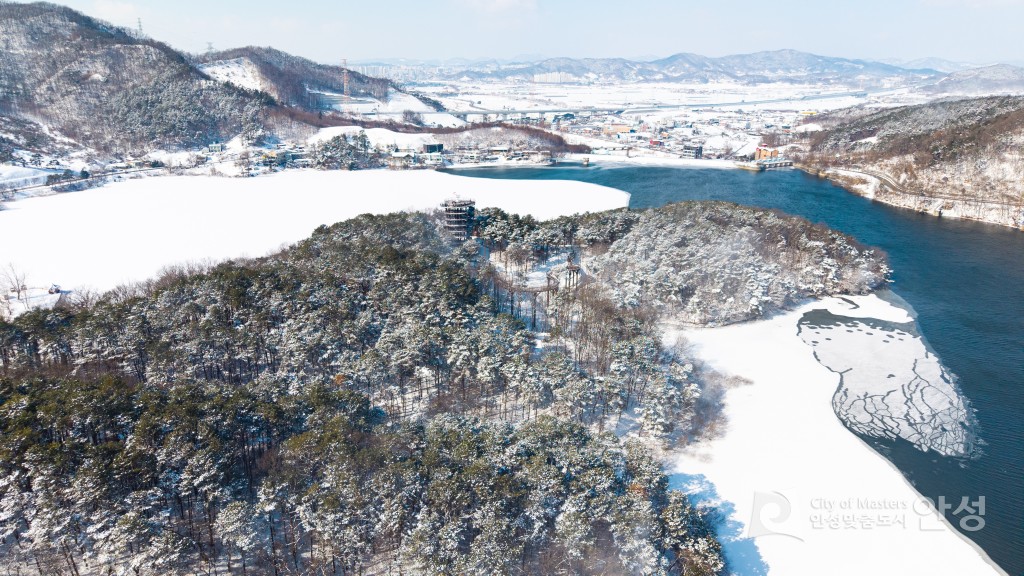 금광저수지 겨울풍경