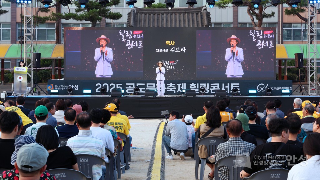 공도문화축제 힐링콘서트