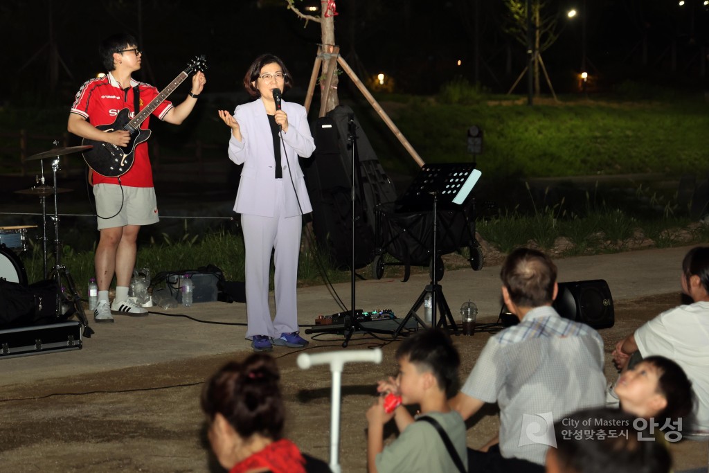 도시바람길 숲 반딧불이 음악회