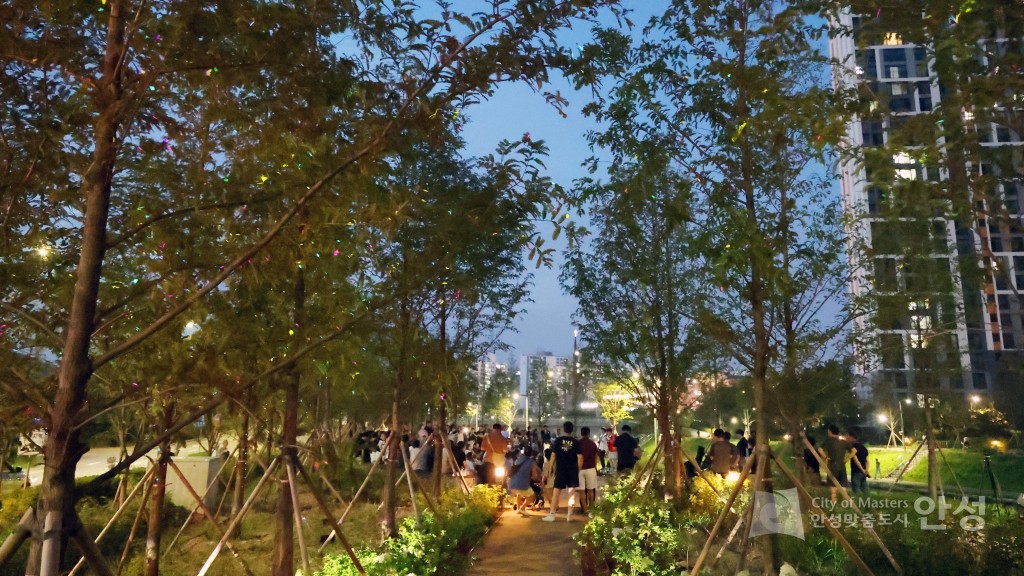 도시바람길 숲 반딧불이 음악회