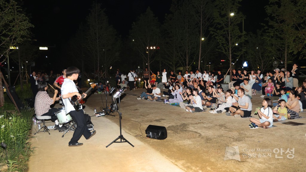 도시바람길 숲 반딧불이 음악회