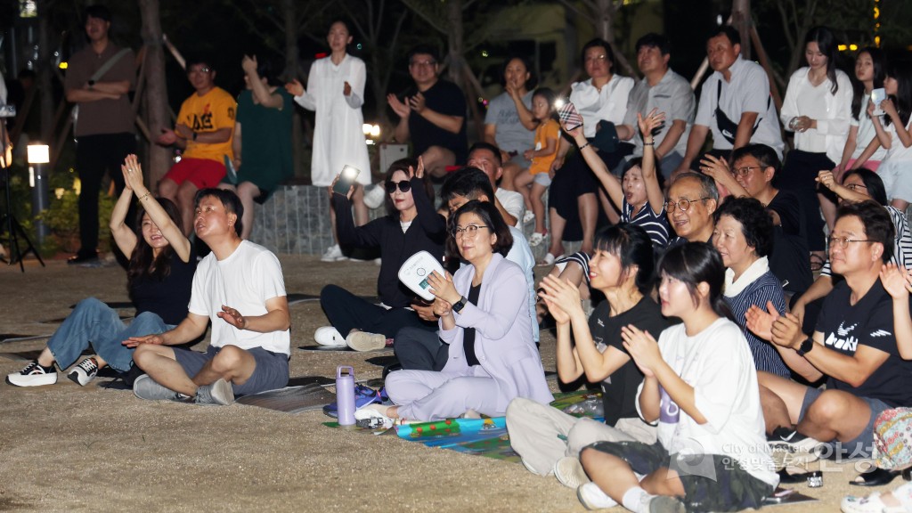 도시바람길 숲 반딧불이 음악회