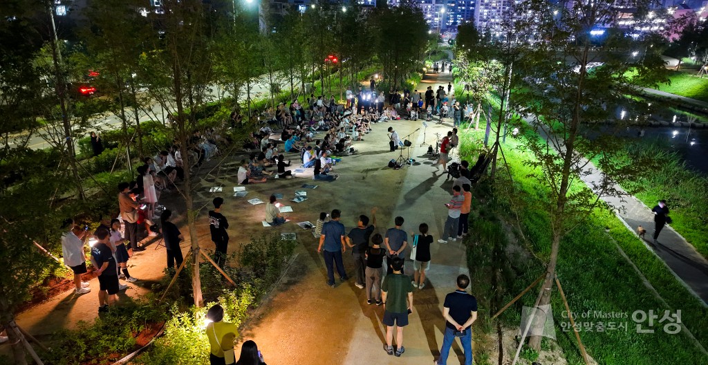 도시바람길 숲 반딧불이 음악회