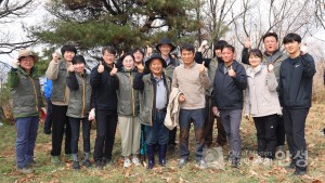 안성 비봉산 지킴이 나무심기