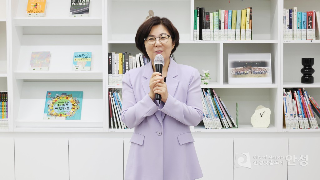 대덕면 주민쉼터 북카페 개소식