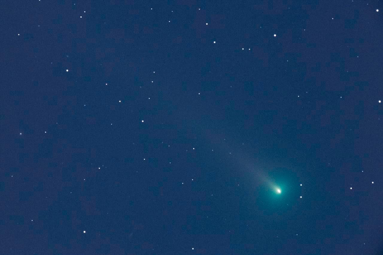 C/2021 a1 (Leonard) 혜성의 모습,.