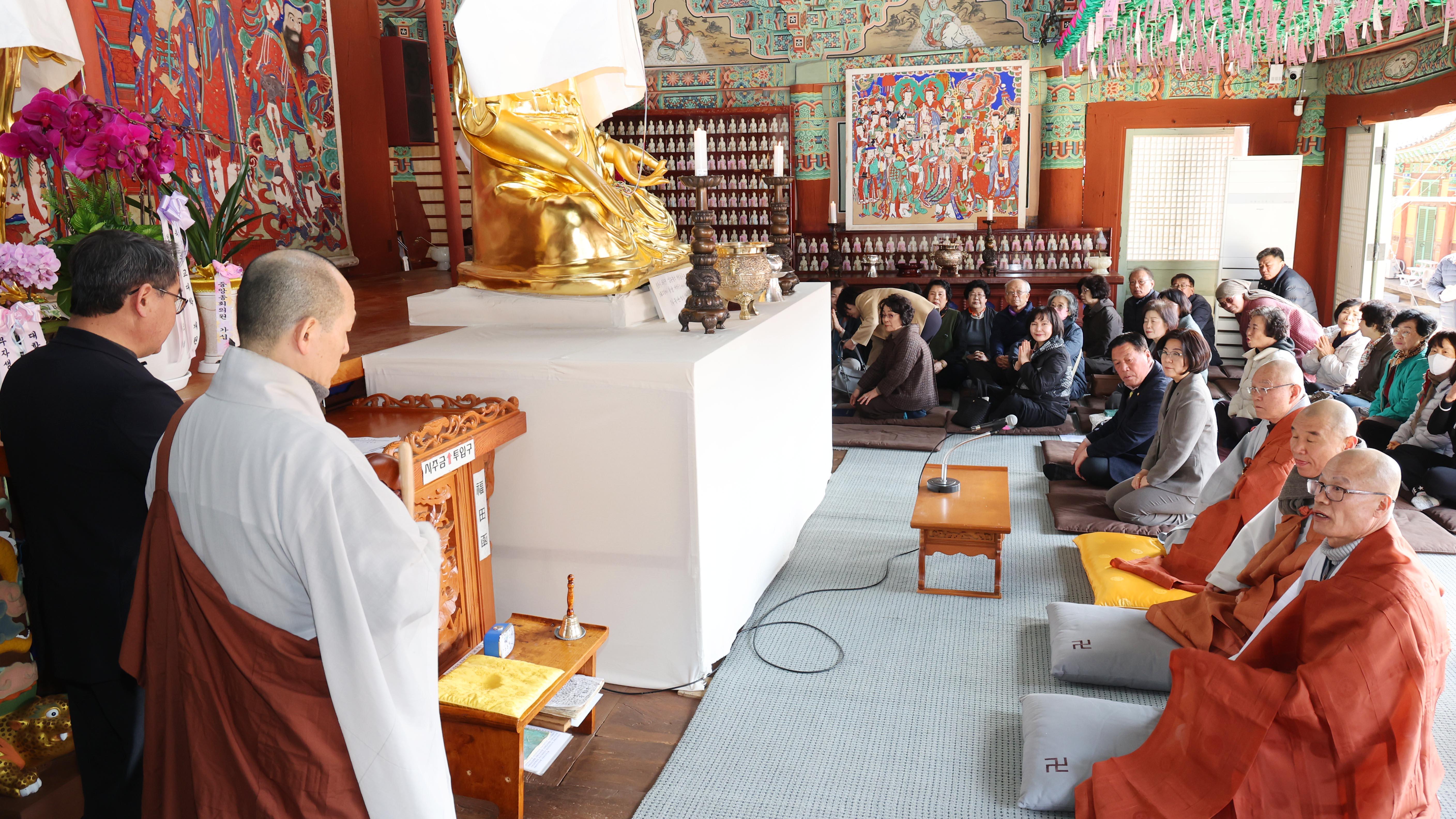 청룡사 안성불교대학 1기 입학식-03