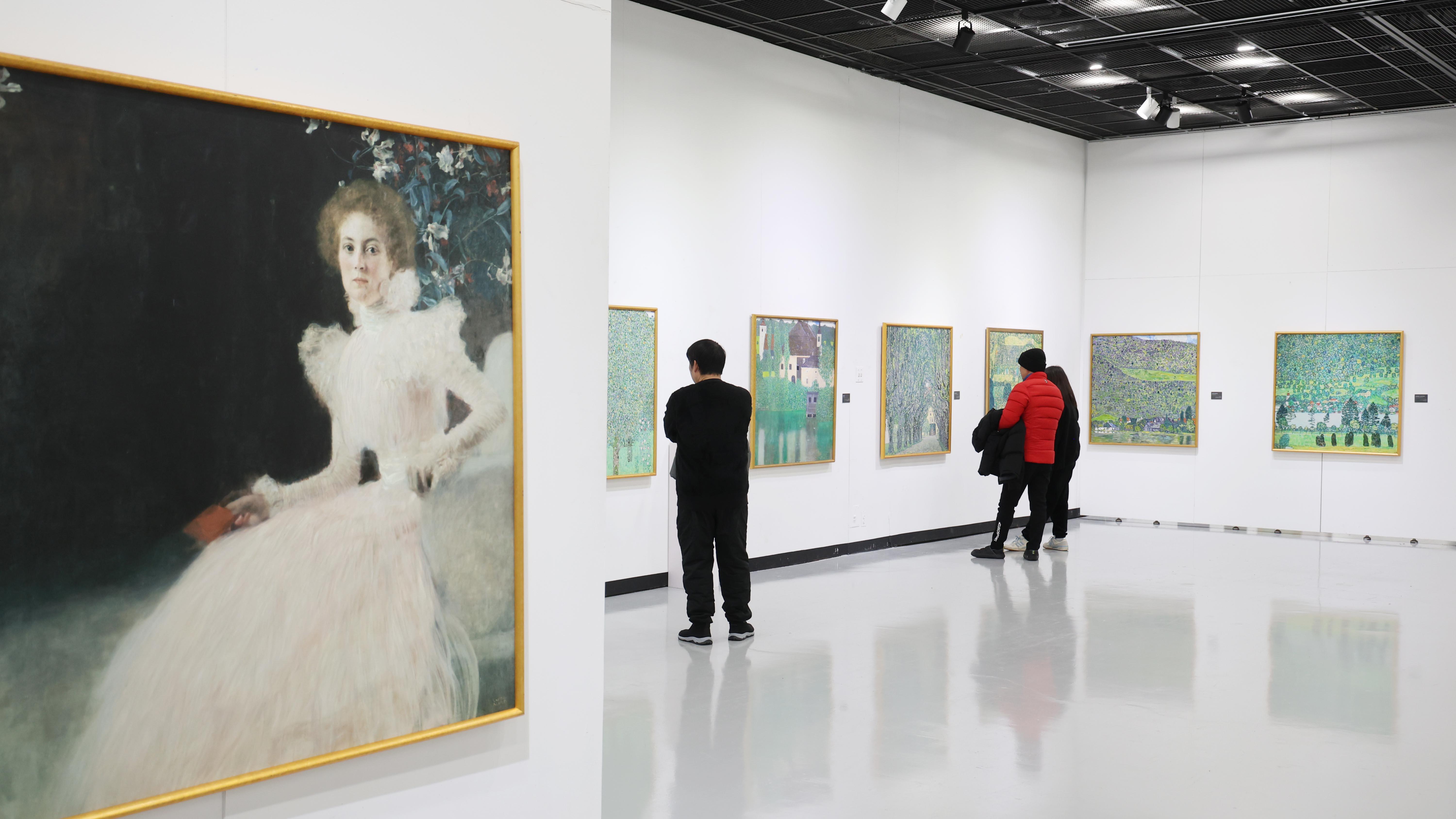 아트홀 기획전시 구스타프 클림트 전시관람-06