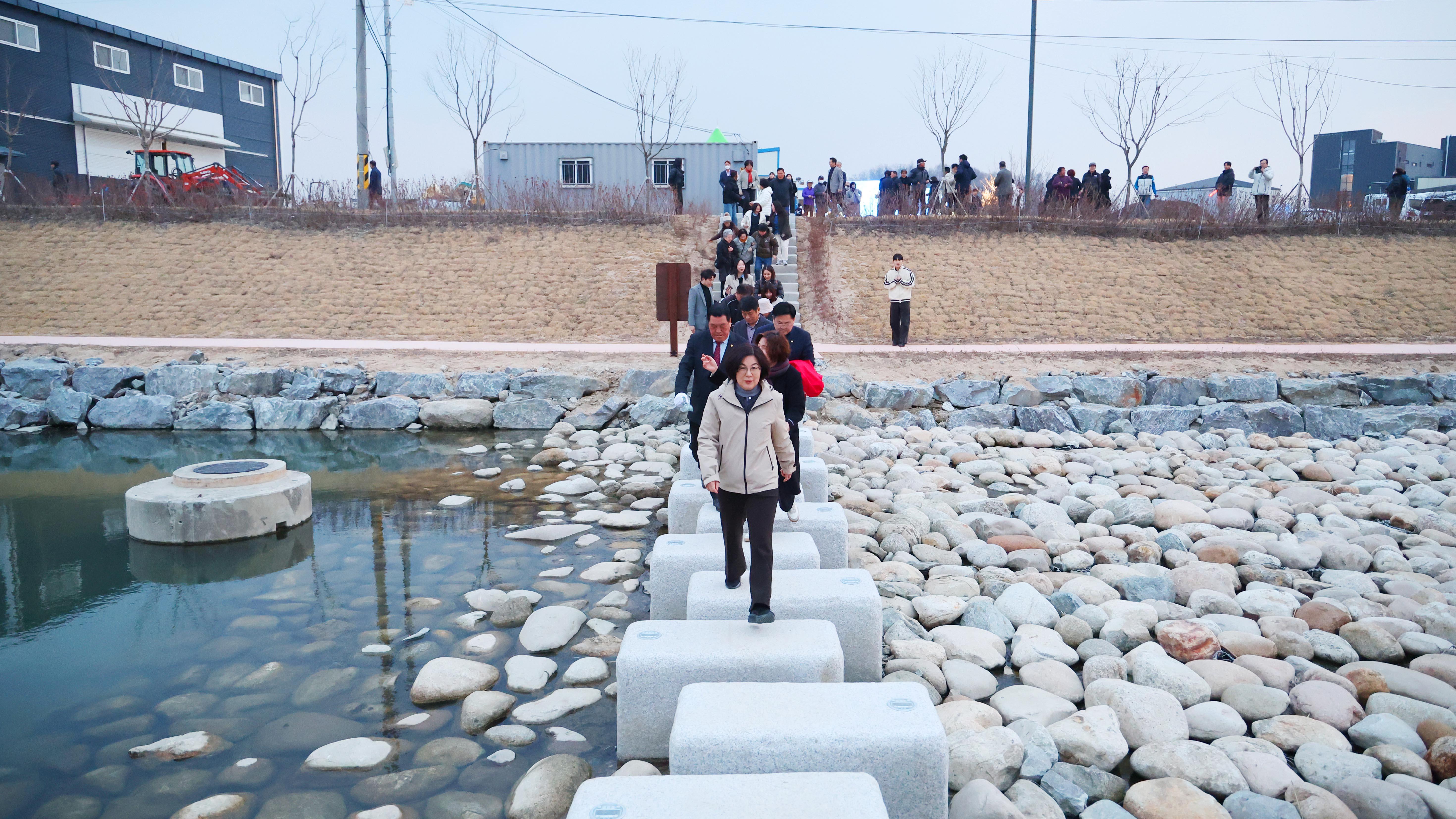 금석천 두번째 생태하천 복원사업 준공식-13