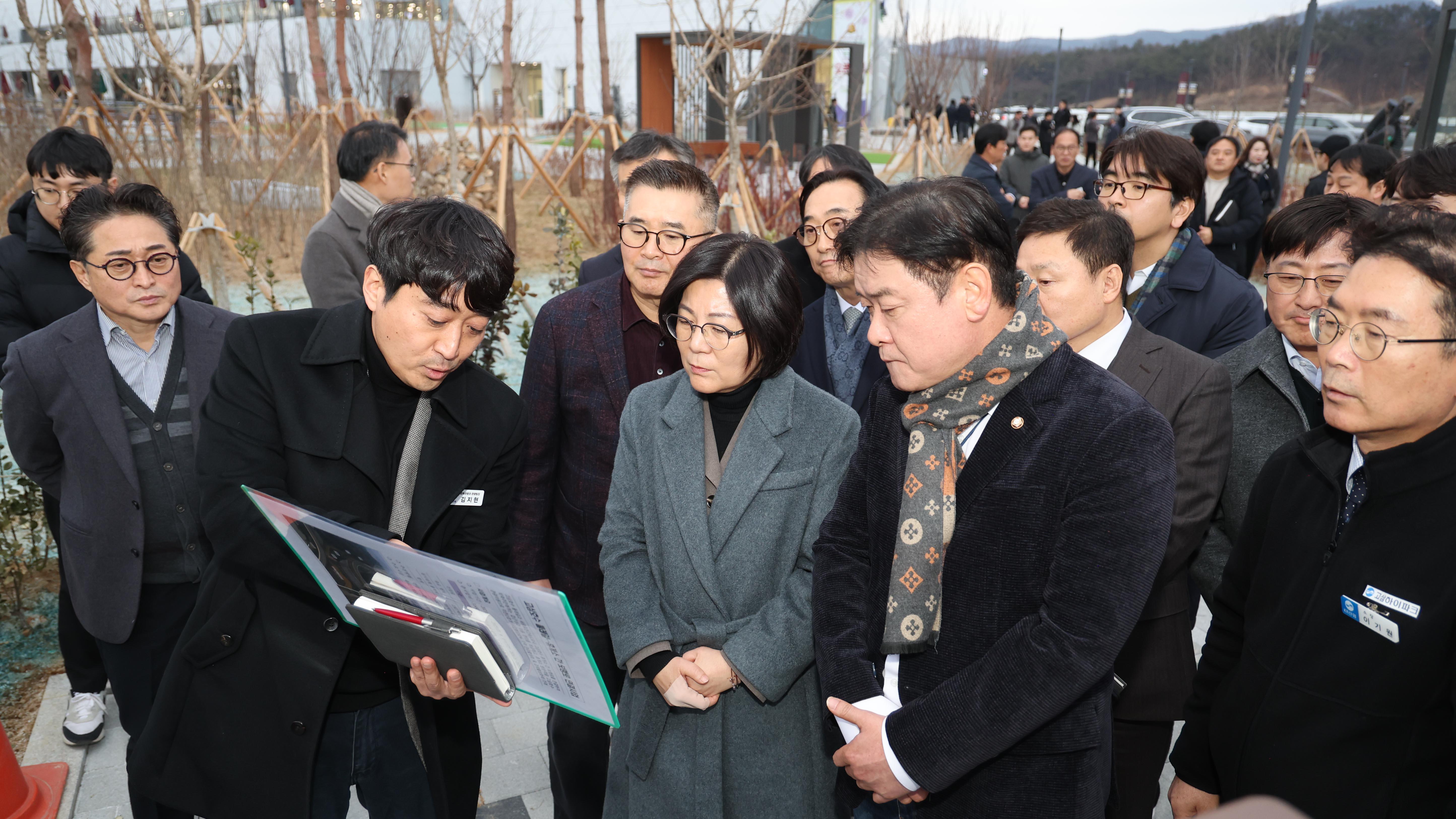 고삼호수 휴게소 현장방문-11