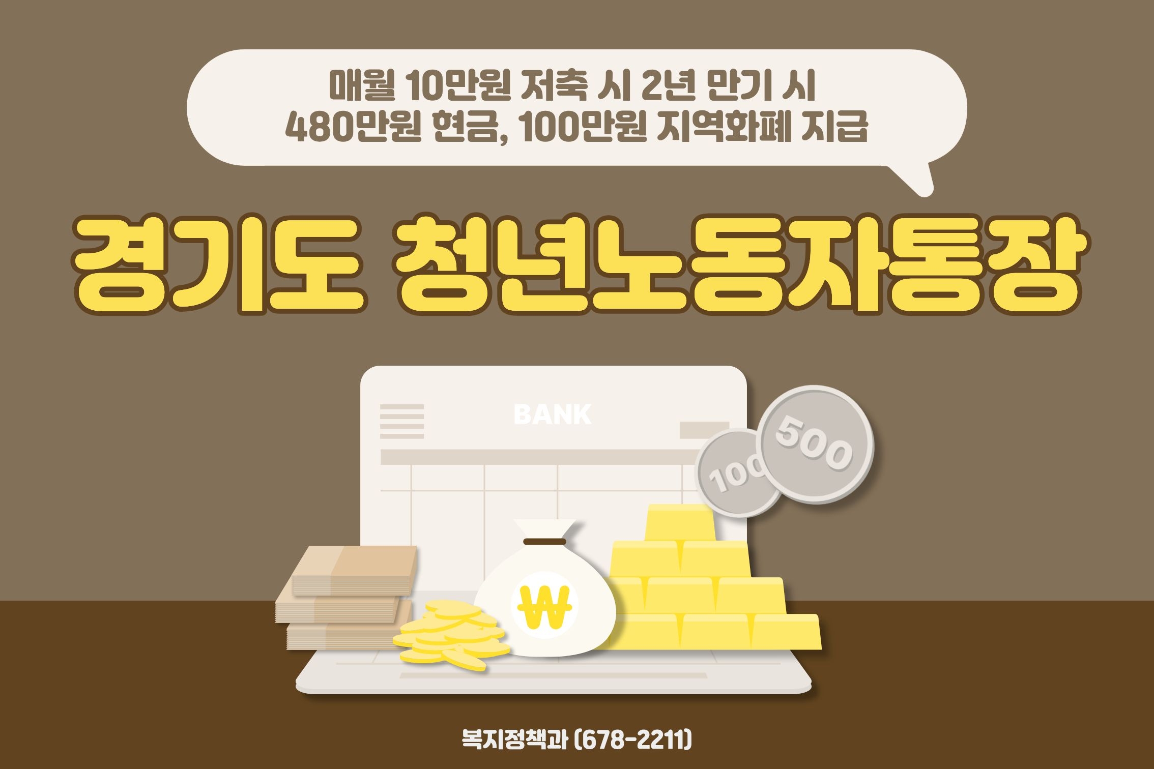 2026년 경기도 청년노동자통장