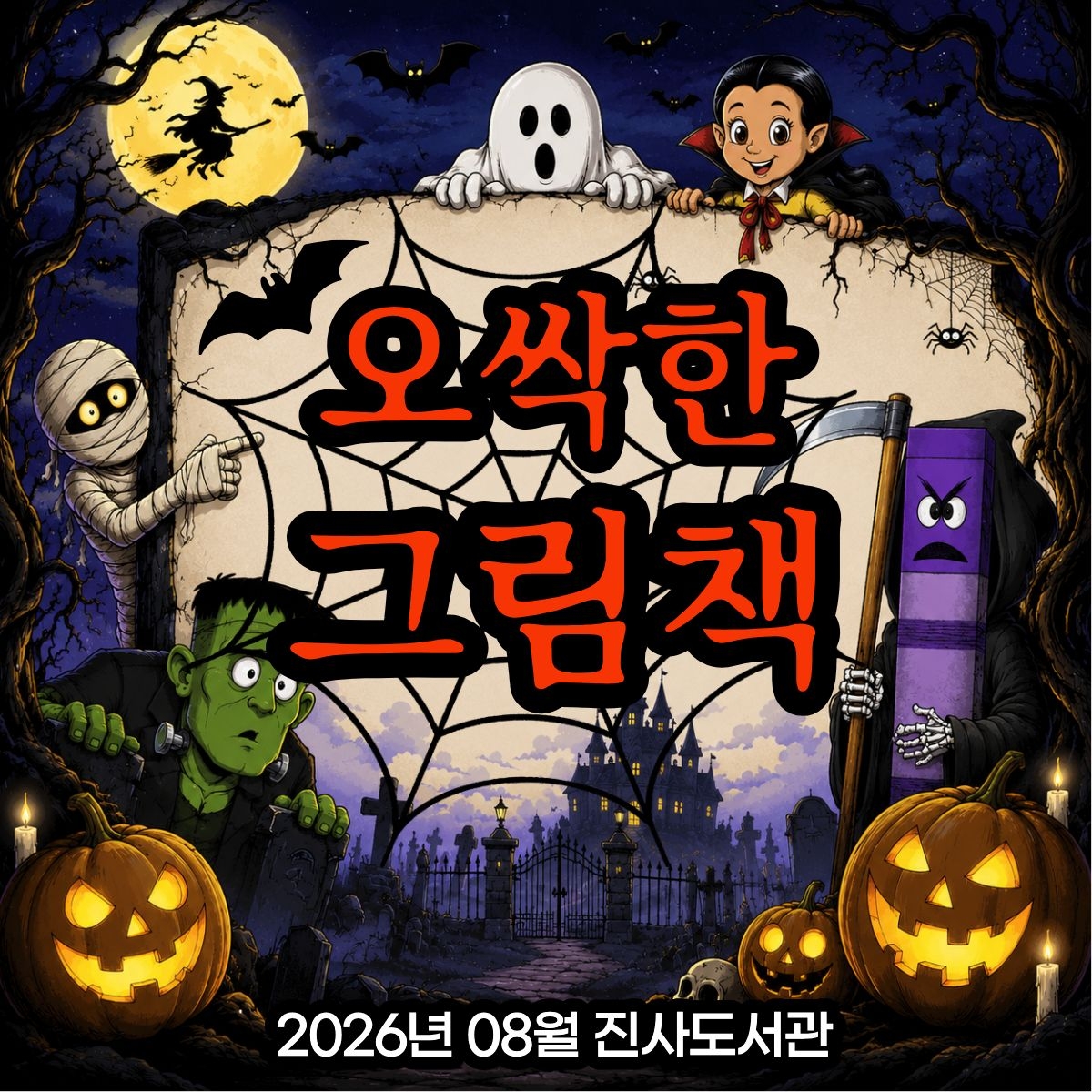 오싹한 그림책입니다.