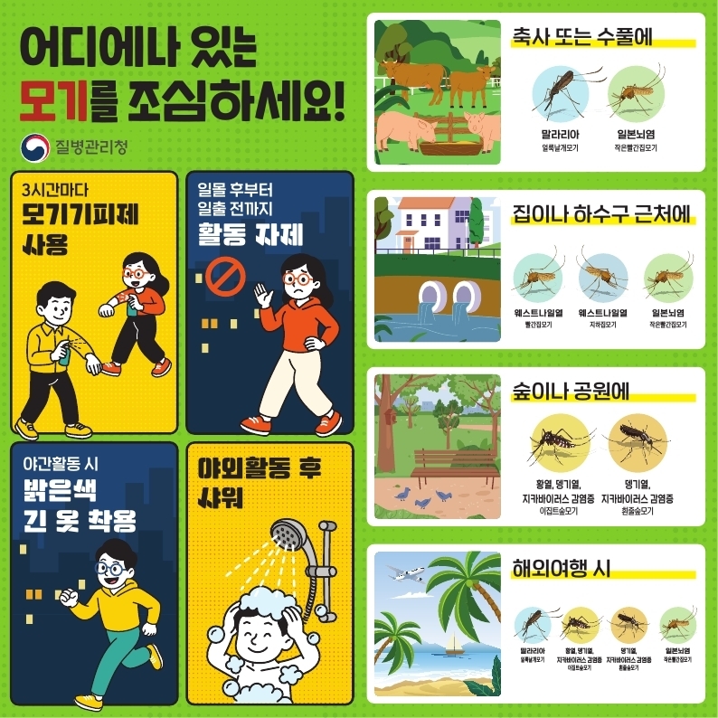 모기매개감염병 예방